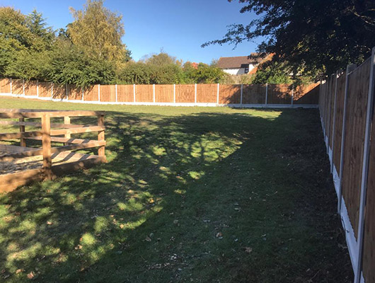 Fence installation in Southend | Montrose Fencing gallery image 2