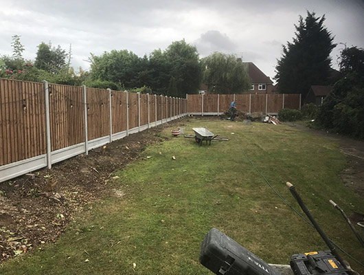 Fence installation in Southend | Montrose Fencing gallery image 3