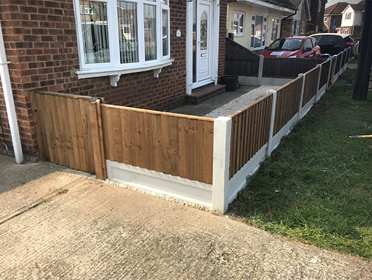 Fence installation in Southend | Montrose Fencing gallery image 4
